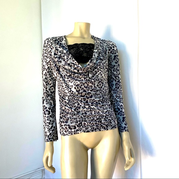 SUS D’ORANGE PARIS Leopard Print Top - Picture 1 of 13